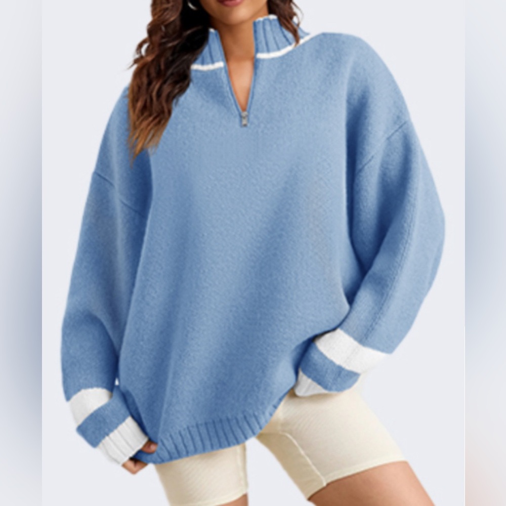 NEW(No Tags) Woman’s Oversized Casual Fall Pullover